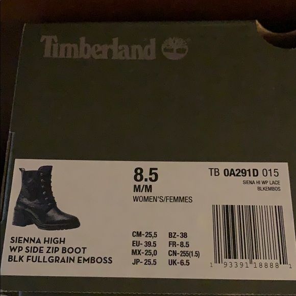 Timberland Sienna High Embossed Waterproof Boot - Picture 12 of 12